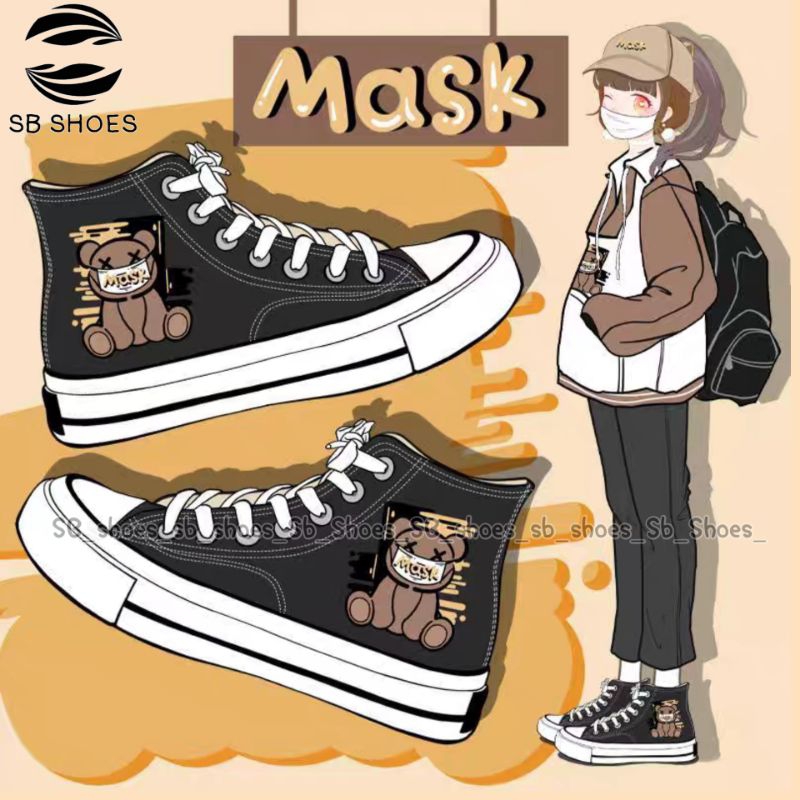sepatu spatu sneaker anak sekolah tk sd warna hitam / sepatu flat sekolah anak perempuan laki laki t