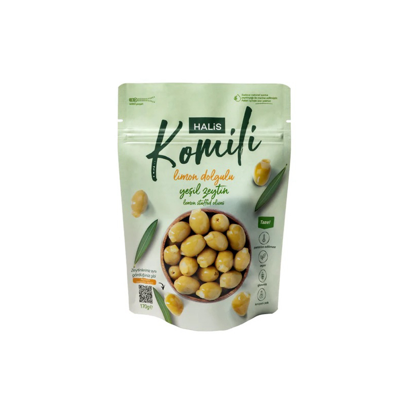 

Zaitun Asli Dengan isian potongan lemon