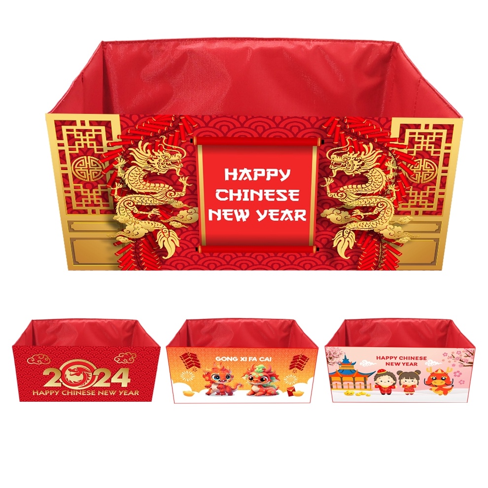 

DAHSYAT READY STOCK Hampers Box Imlek Chinese New Year Lebaran Baby Birthday Cosmetic Kotak Gift Hantaran