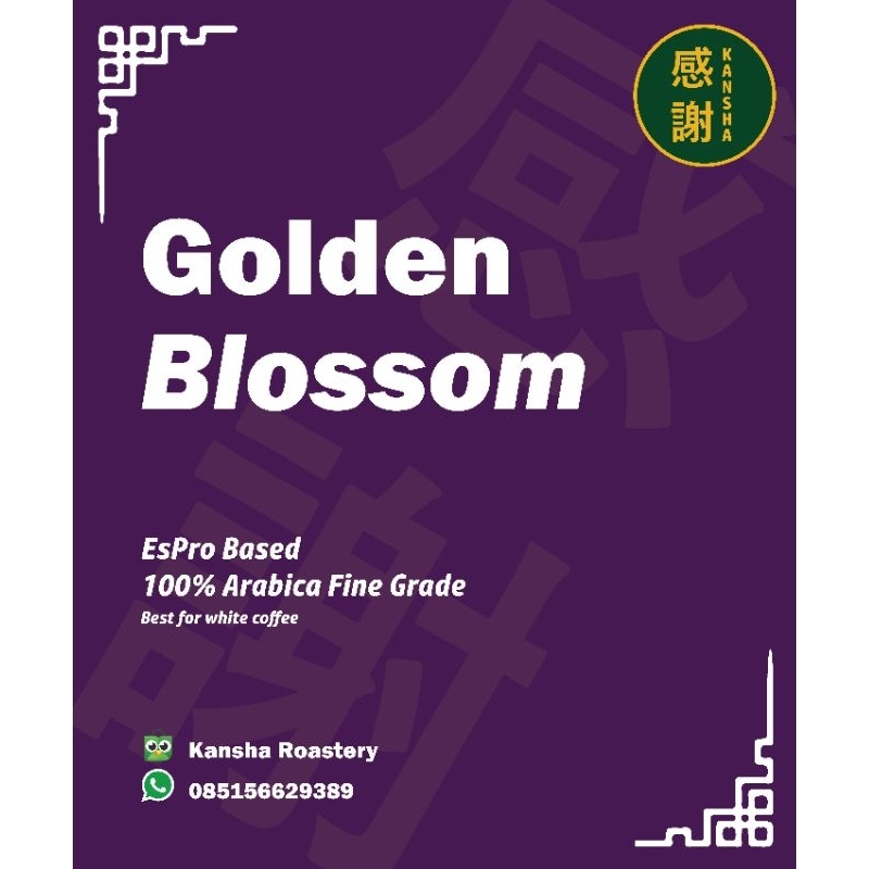 

Golden Blossom - Biji Kopi Espresso Full Arabica Specialty