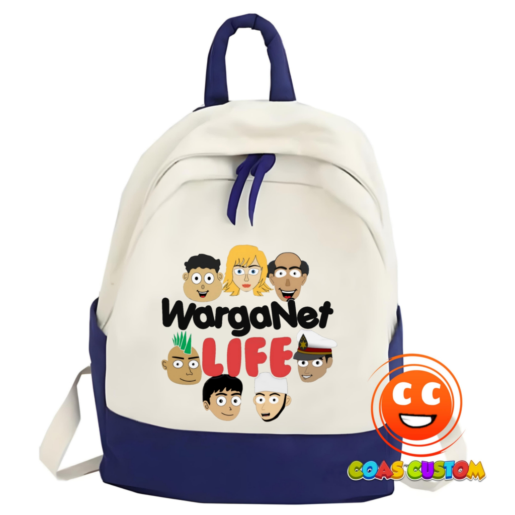 TAS RANSEL ANAK WARGANET LIFE