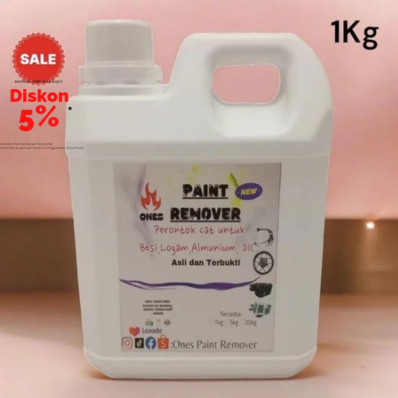 Paint remover perontok cat besi ONES paint remover 1kg