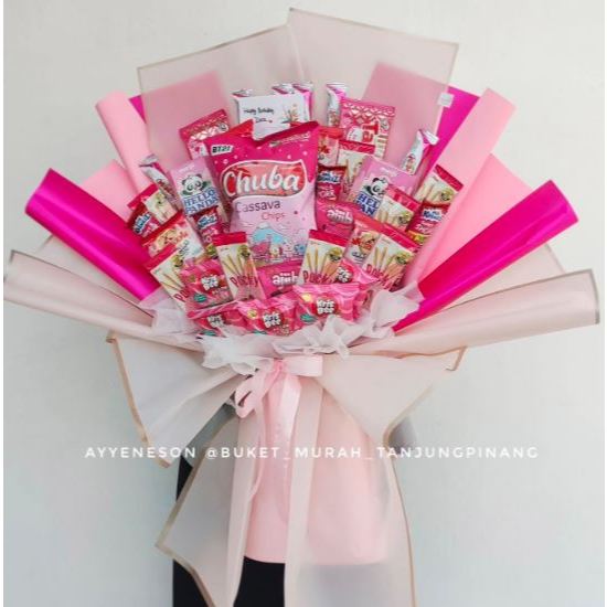 Buket Snack Pink