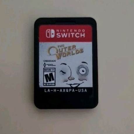The Outer Worlds kaset cartridge game nintendo switch bekas tanpa box