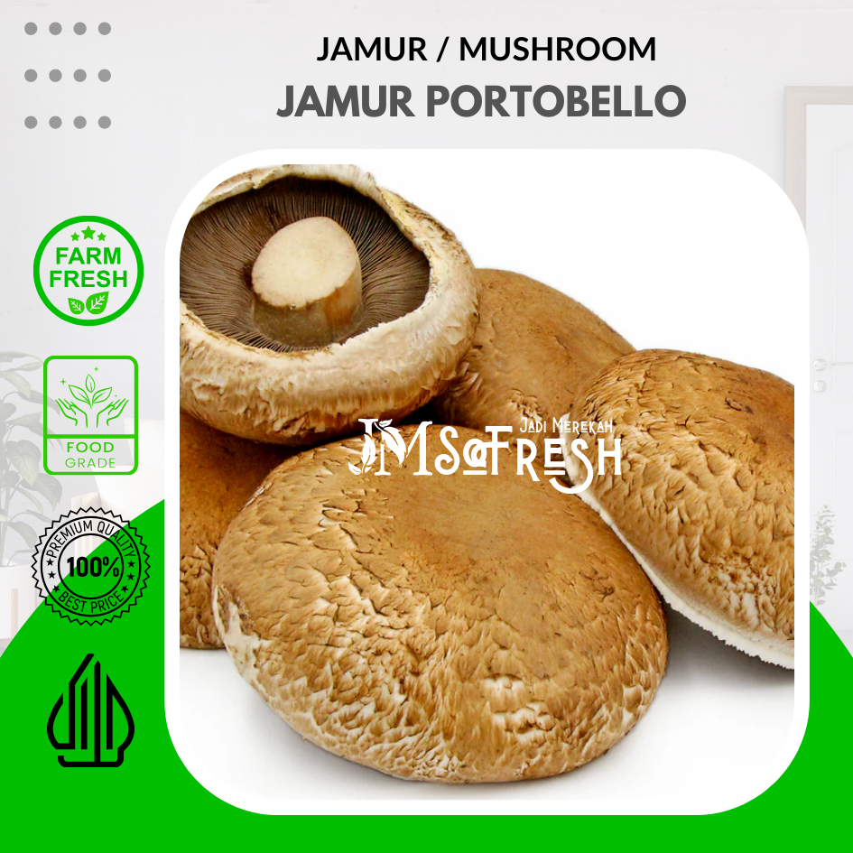 

[JM_SoFresh] Jamur Portobello / Portobello Mushroom