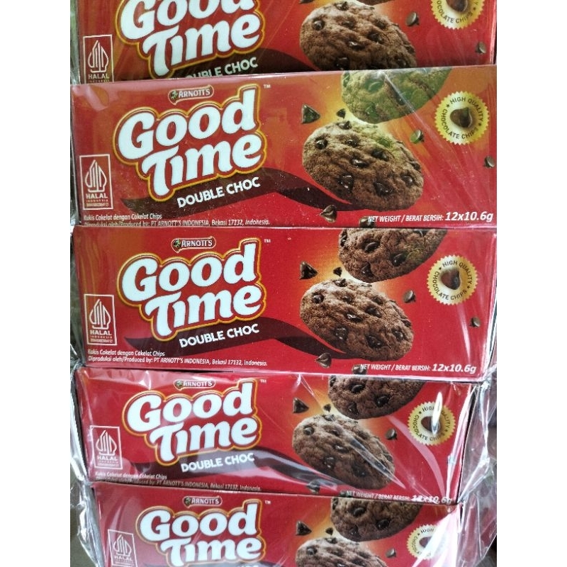 

GoodTime double choc 1 box isi 12 pcs