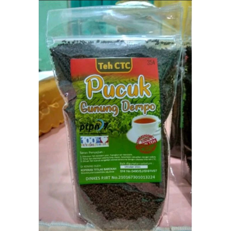 

Teh CTC Puncak Dunung Dempo (100 gram)