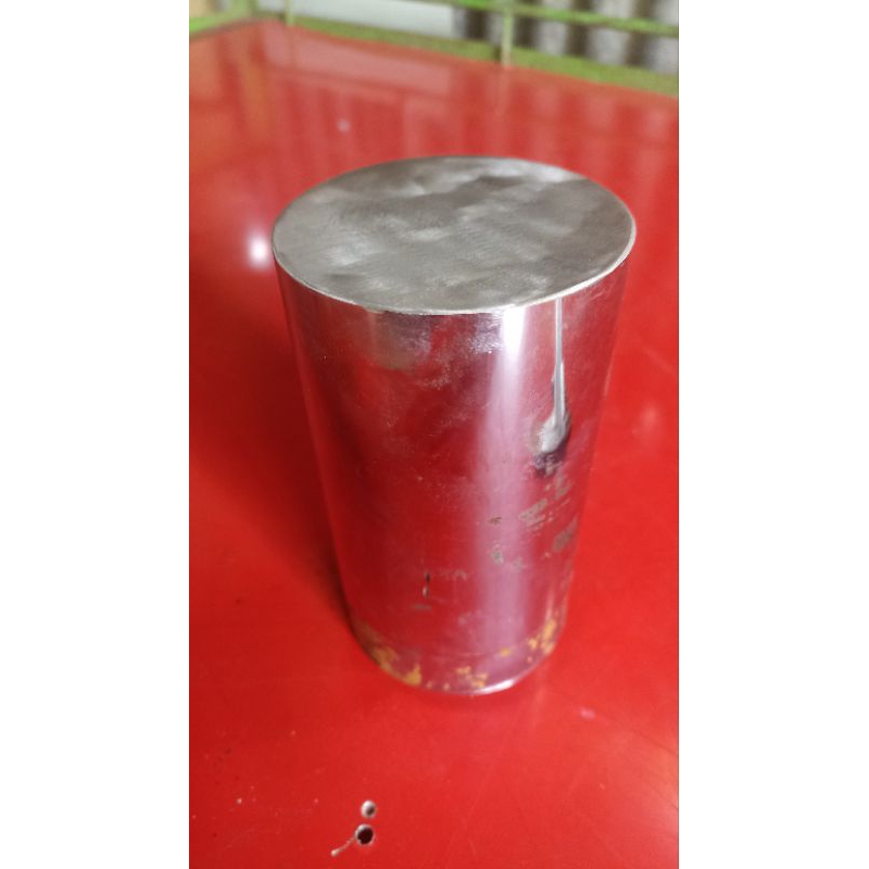 paron landasan besi anvil bekas excavator, diameter 8,5mm panjang 15cm