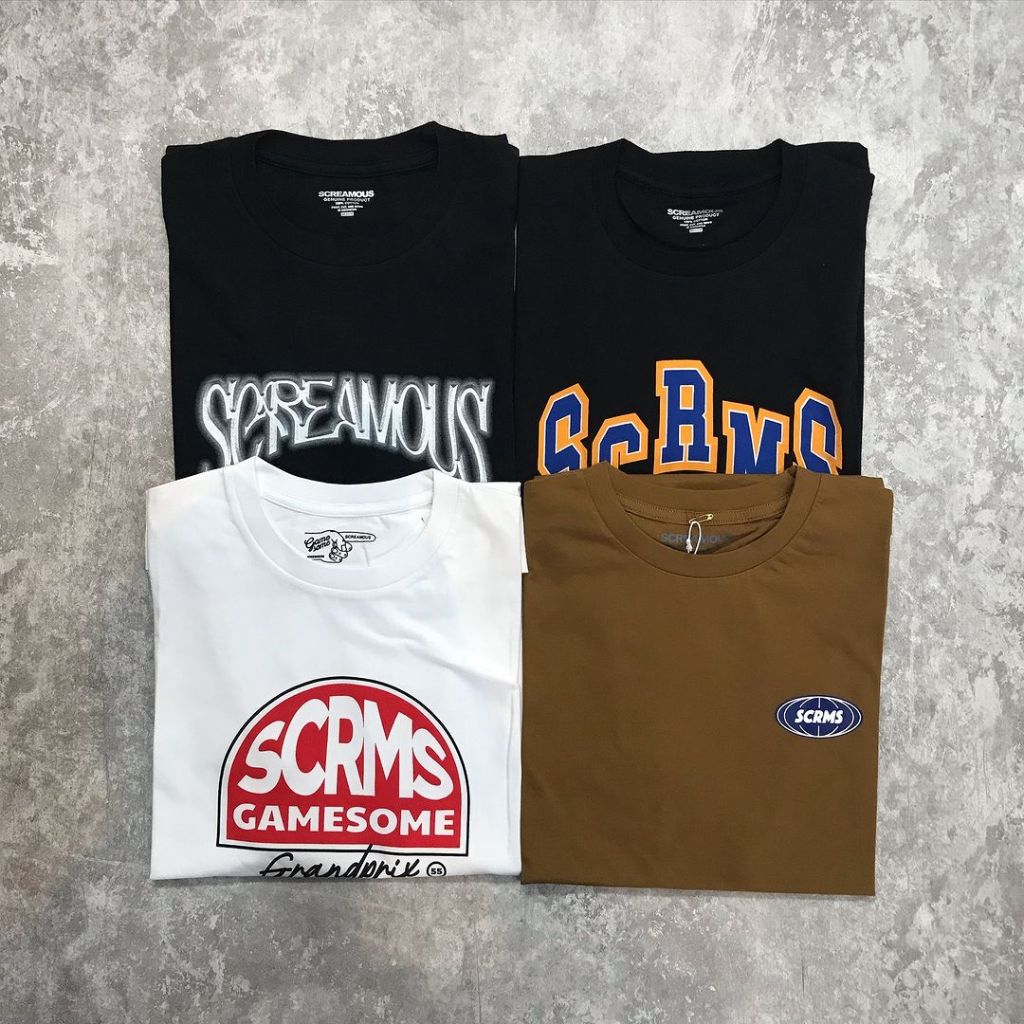 Kaos Original Screamous / Kaos Local Brand