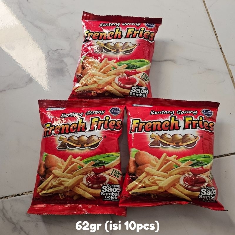 

Kentang Goreng French Fries 24gr (Isi 10pcs)