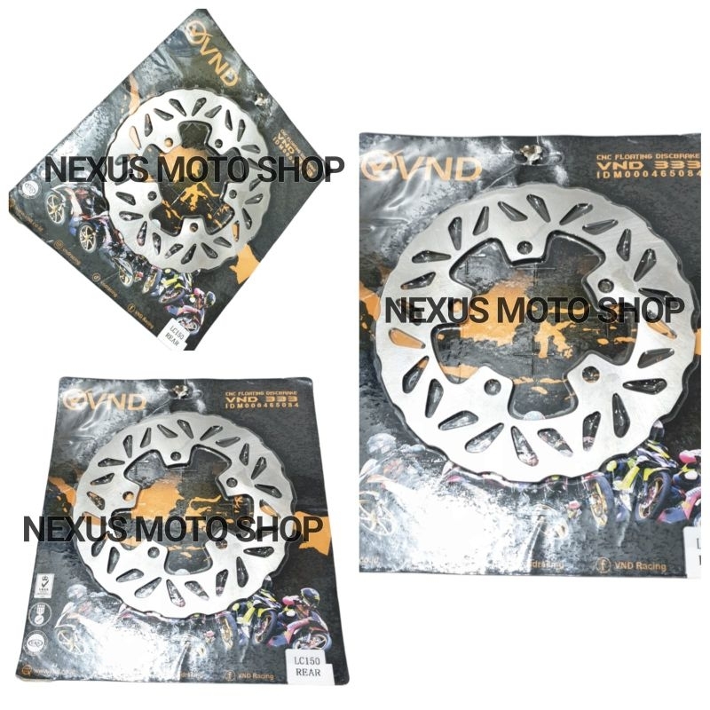 piringan cakram belakang vnd ak333 mx king cakram rem belakang vnd mx king150 discbrake belakang mx 
