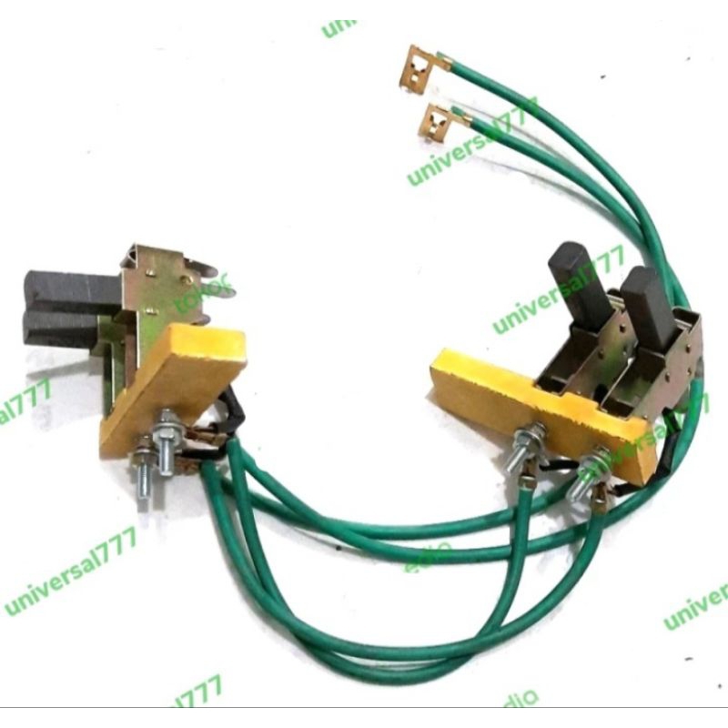 Bantalan Kuning Carbon Brush Set Dinamo Genset 3KVA sampai 50KVA Bostel Arang  Alternator Generator 