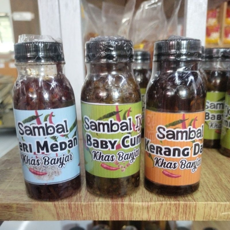 

Sambal Cumi Telor, Sambal Teri Medan, Sambal Ijo Baby Cumi, Sambal Kerang Dara, Sambal Kerang Hijau