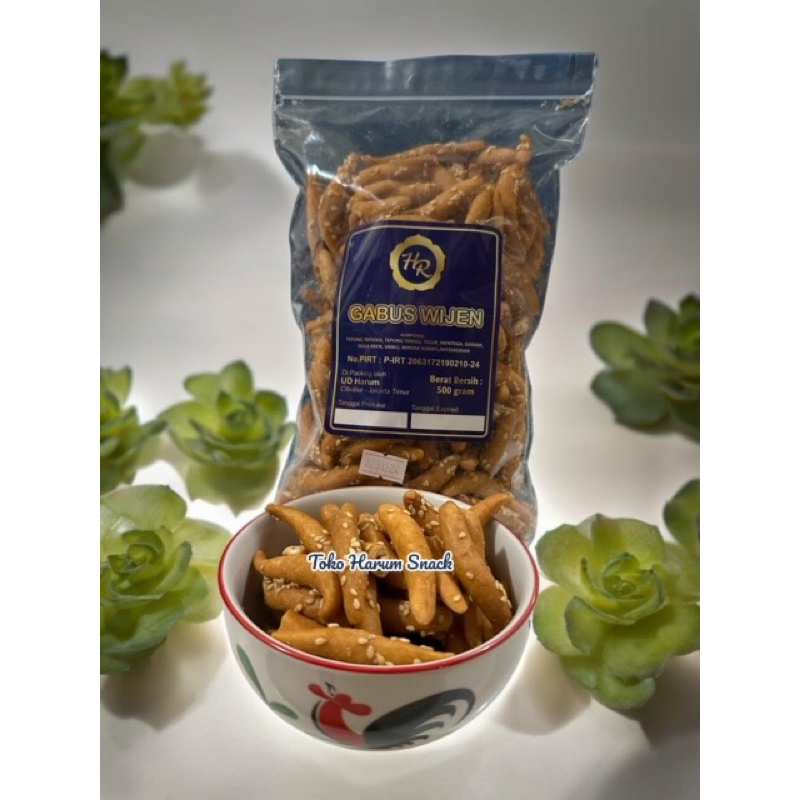 

Kue Gabus Wijen Sarikaya 500gr