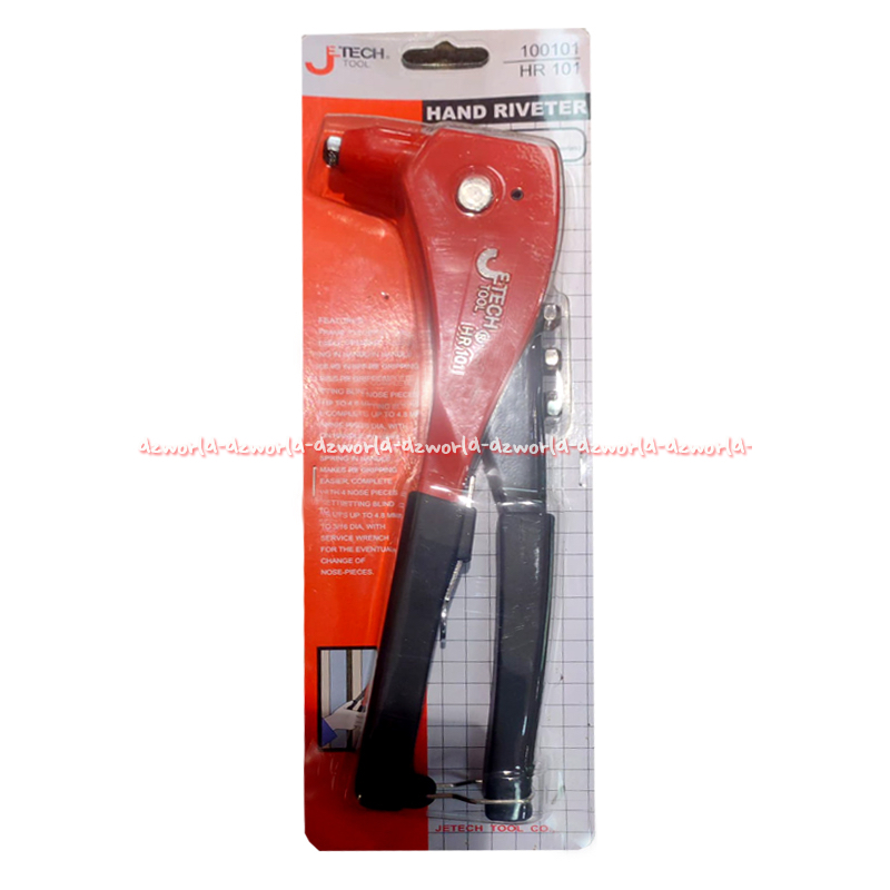 Jetech Tool Hand Riveter HR 101 Alat Tang J-tech Handriveter Alat Memasang Paku Keling Khusus