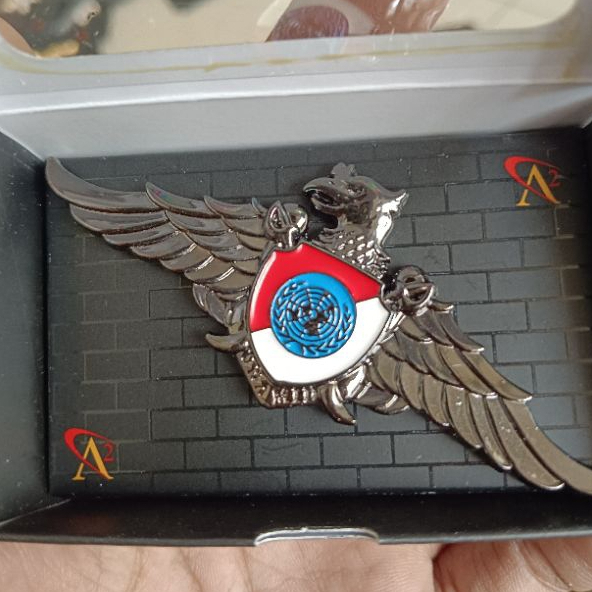 super exclusive brevet wing pin unamid un garuda