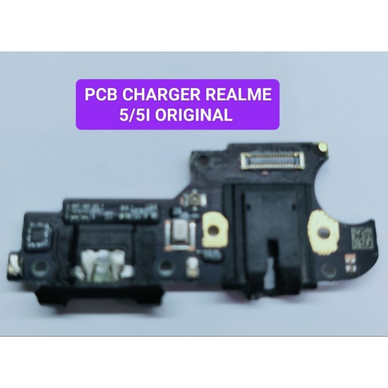 PCB CHARGER CONEKTOR CHARGER PAPAN CHARGER ORIGINAL REALME 5/5I