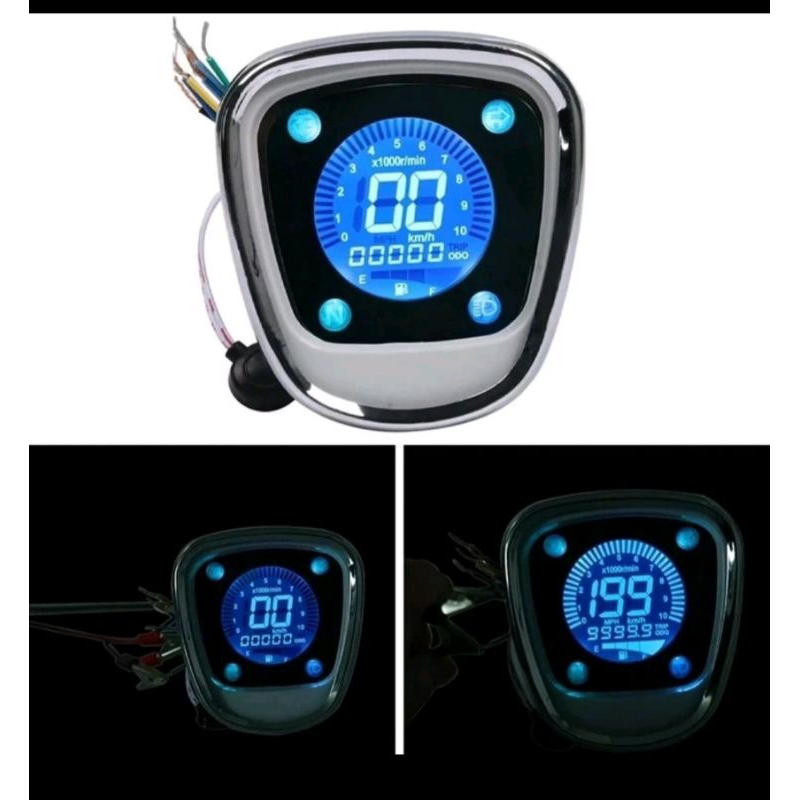 spidometer Honda c70 digital