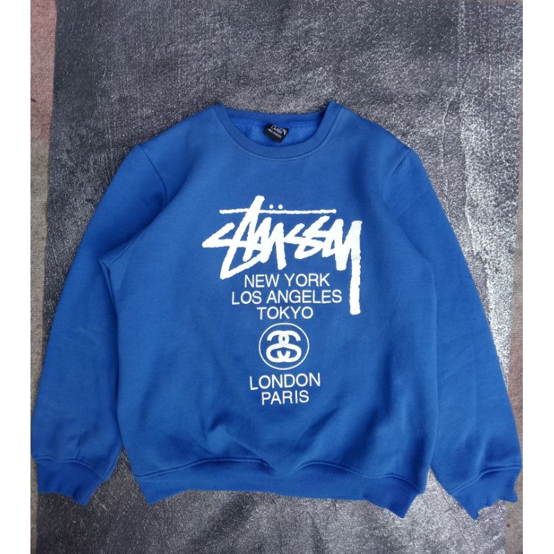 CREWNECK VINTAGE STUSSY TOUR