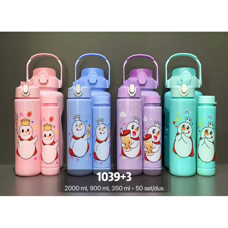 Pekanbaru Tgl 17 April 2025 - Botol Minum Mixue 3 in 1- Botol Mixue Beranak
