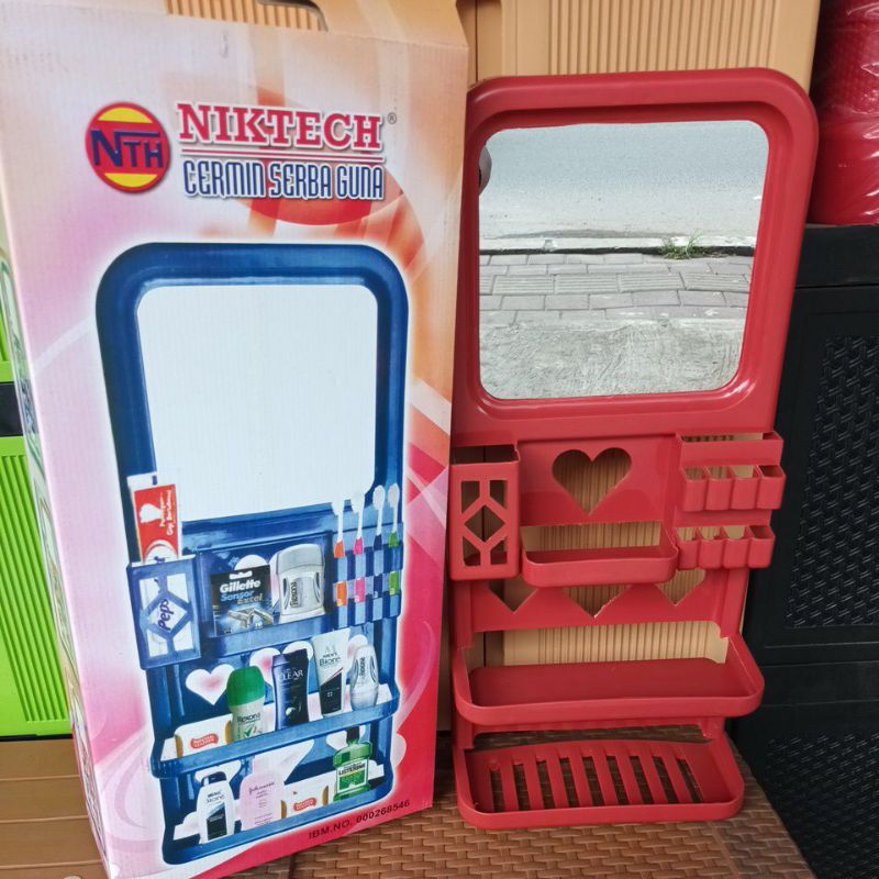 Rak Cermin kamar mandi /Innova /kaca kamar mandi /rak serbaguna