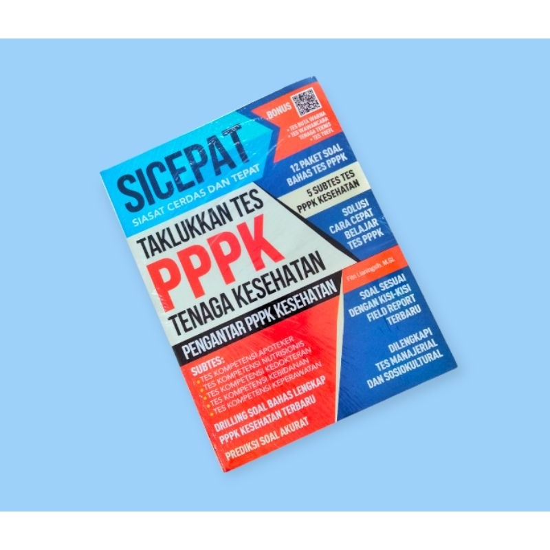 BUKU SICEPAT TAKLUKKAN TES PPPK TENAGA KESEHATAN