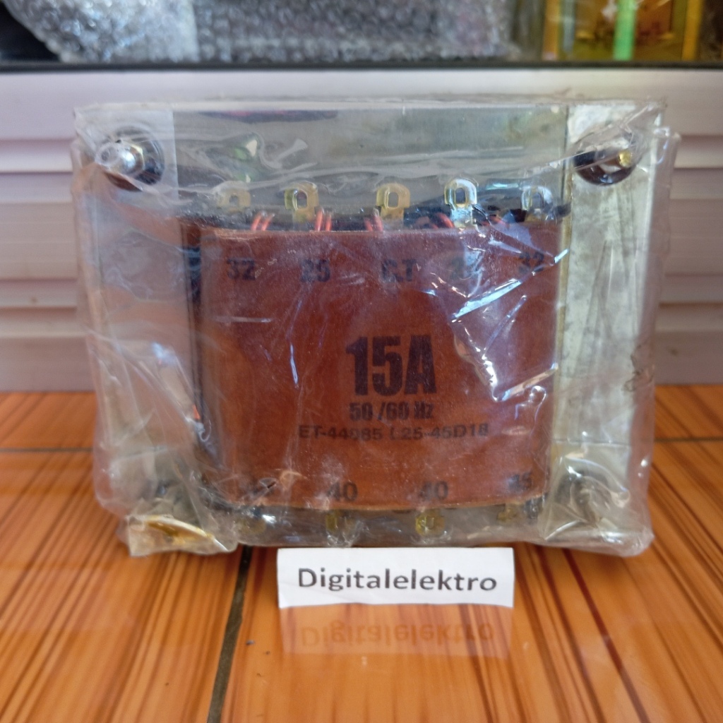 Trafo era 15 ampere ct 45 trafo murni era 15A ct 45 volt