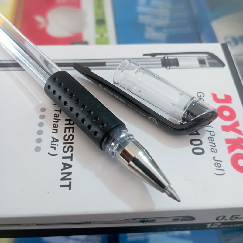 

PENA PULPEN CAIR JOYKO GEL PEN JK 100 0,5 HITAM ECERAN