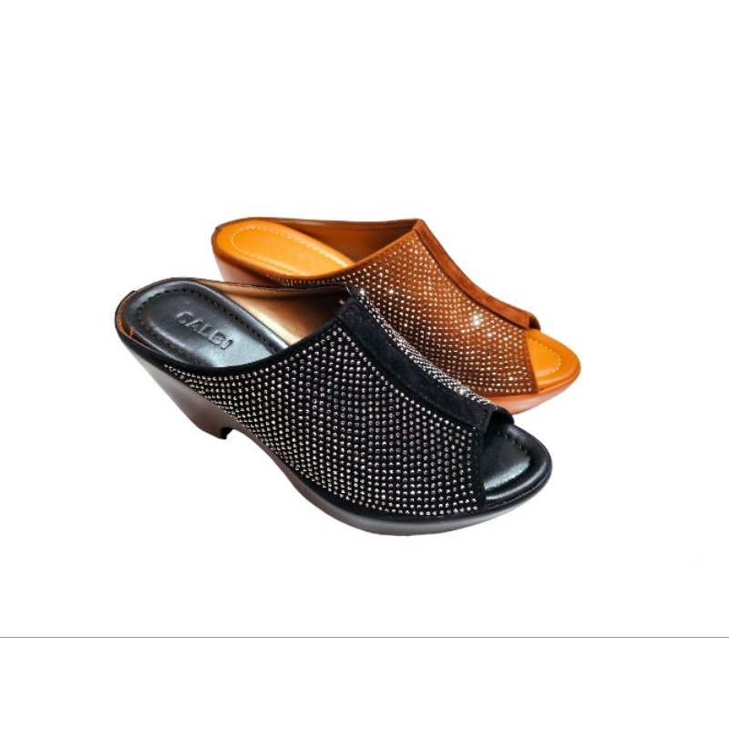 Calbi Original EBX 1815 Sandal Pesta Heels Wanita Casual Formal