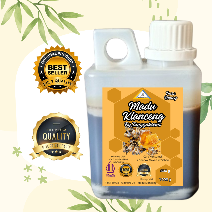 

TSGROUP 500g Madu Murni Madu Klanceng