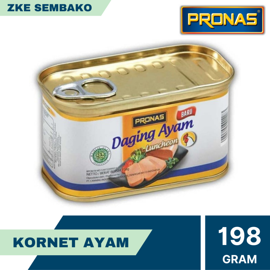 

Pronas Kornet Ayam / Chicken 198gr