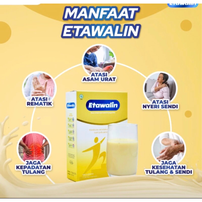 

Etawalin susu Etawa Original atasi asam urat dan nyeri sendi Susu kambing Etawa
