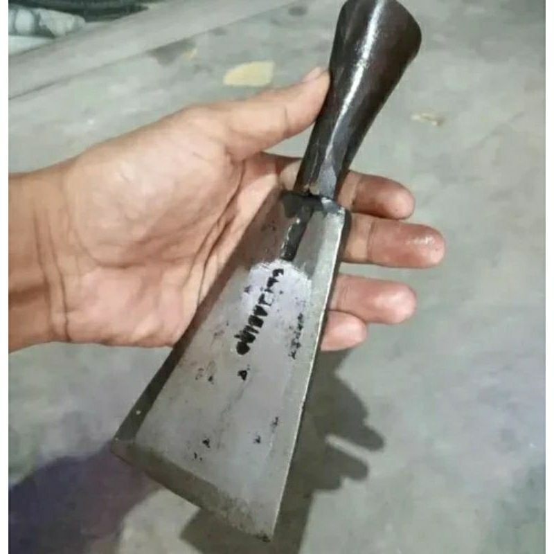 Tatah Pahat Kayu 7Cm Cap Di Jamin, Baja Per Asli Siap Di Gunakan