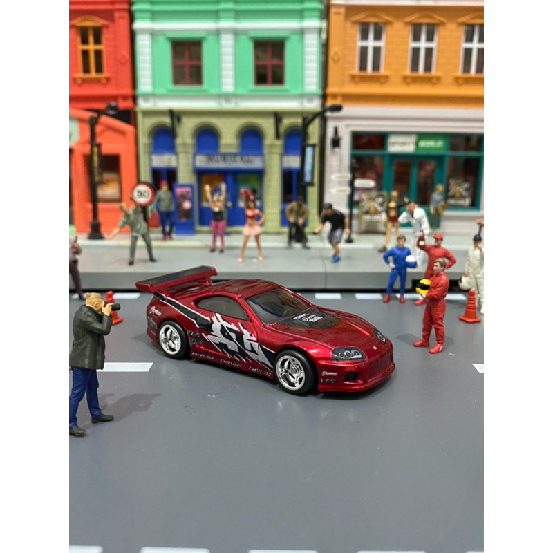 Hot Wheels Custom Ban Karet Toyota Supra Fast Furious Edition 13