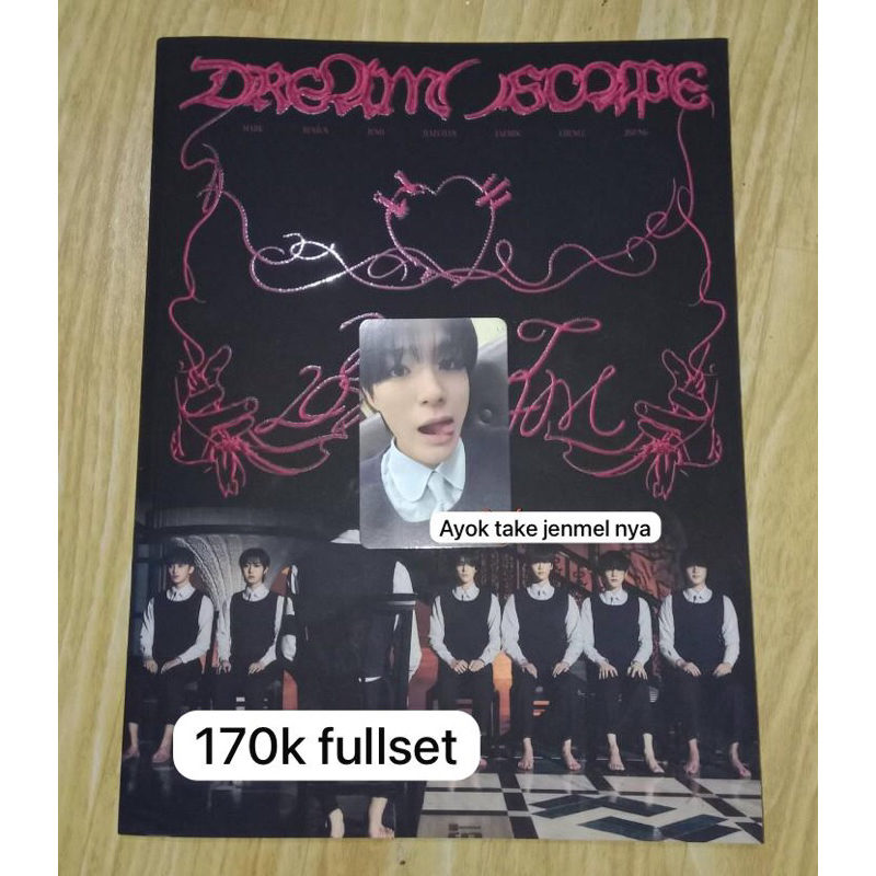 Photocard Jeno melet album icfa - Pc jenmel Jeno melet dream scape