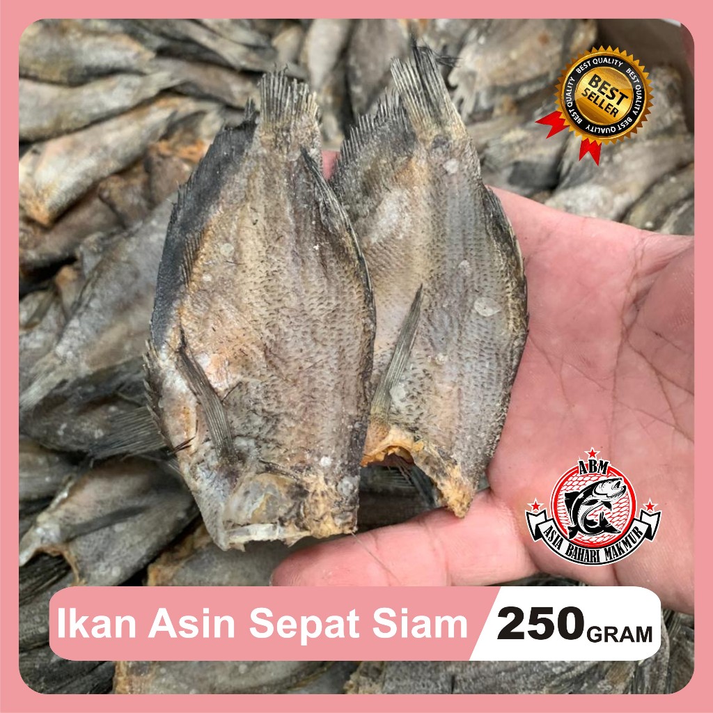 

Ikan Asin Sepat Siam Premium Gurami Sedang 250 gr