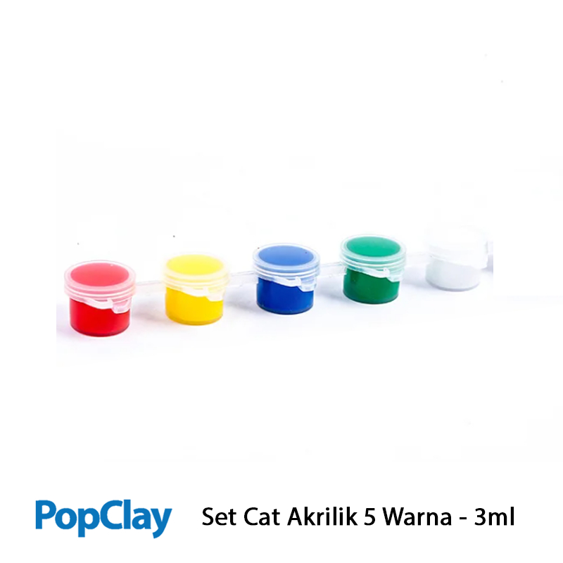 

PopClay Cat Akrilik 5 Warna - 3ml