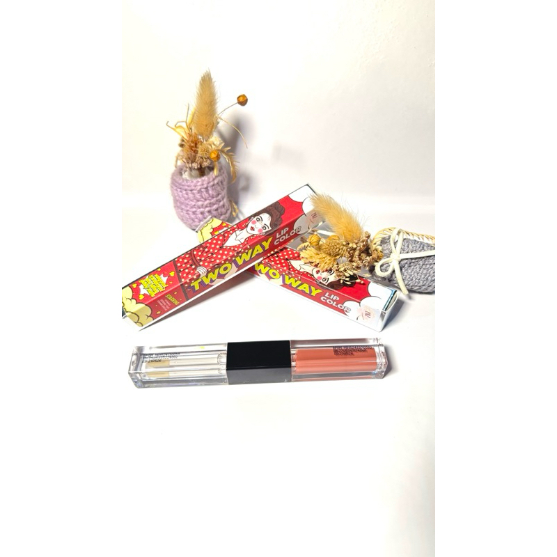 Lip Color Two Way (Waterproof, Long Lasting Glosst/Matte)