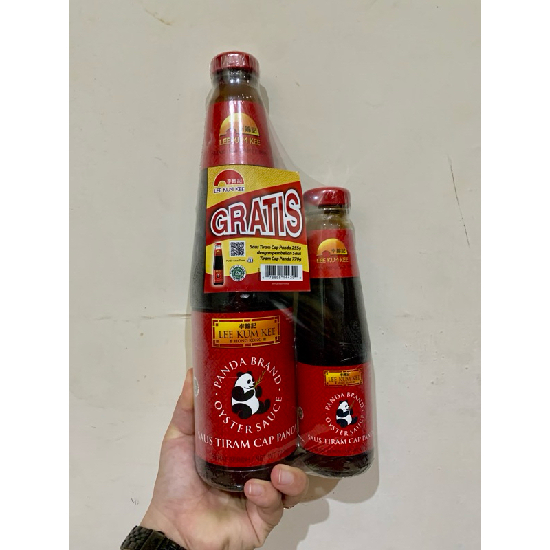 

Sauce tiram panda 770 g free 255 gr exp 2027