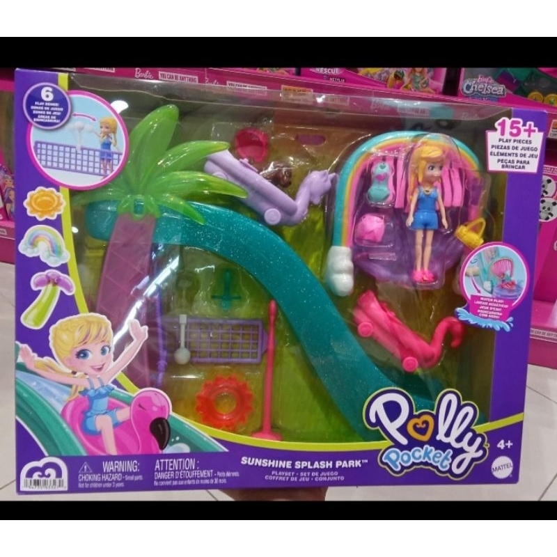 mainan anak polly pocket boneka polly pocket ice cream polly pocket adventure