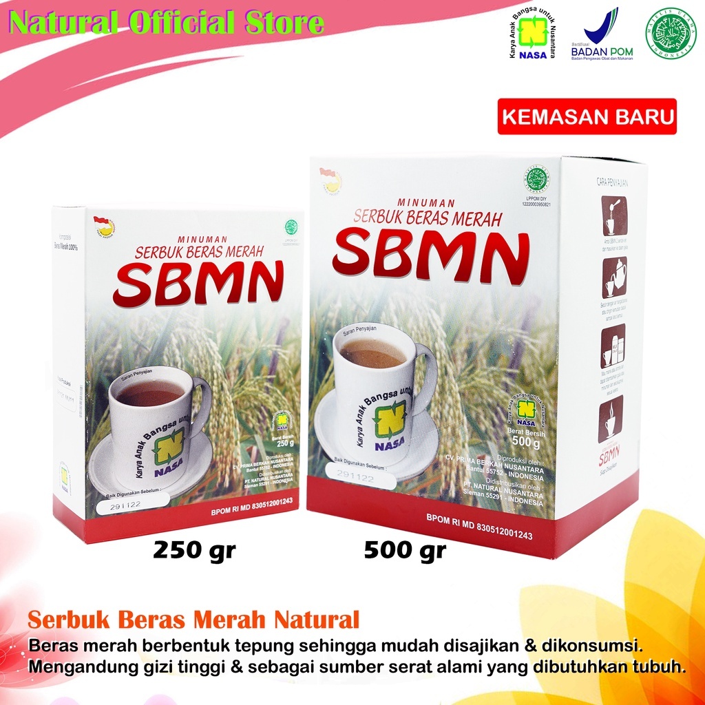 

SERBUK BERAS MERAH NATURAL MURNI TANPA PENGAWET