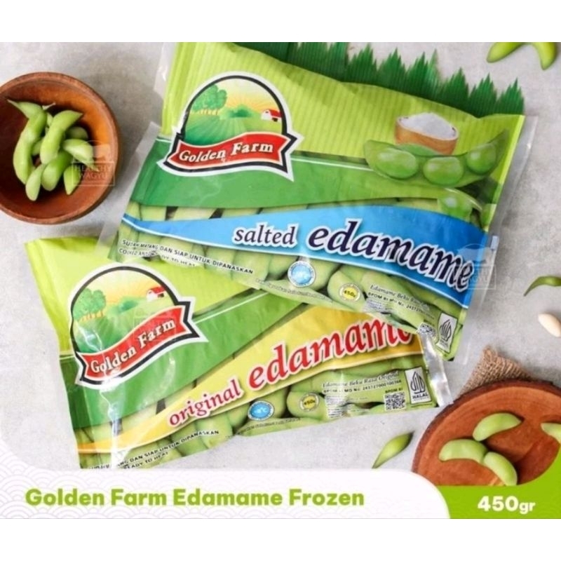 

GOLDEN FARM EDAMAME SALTED & ORIGINAL 450gr