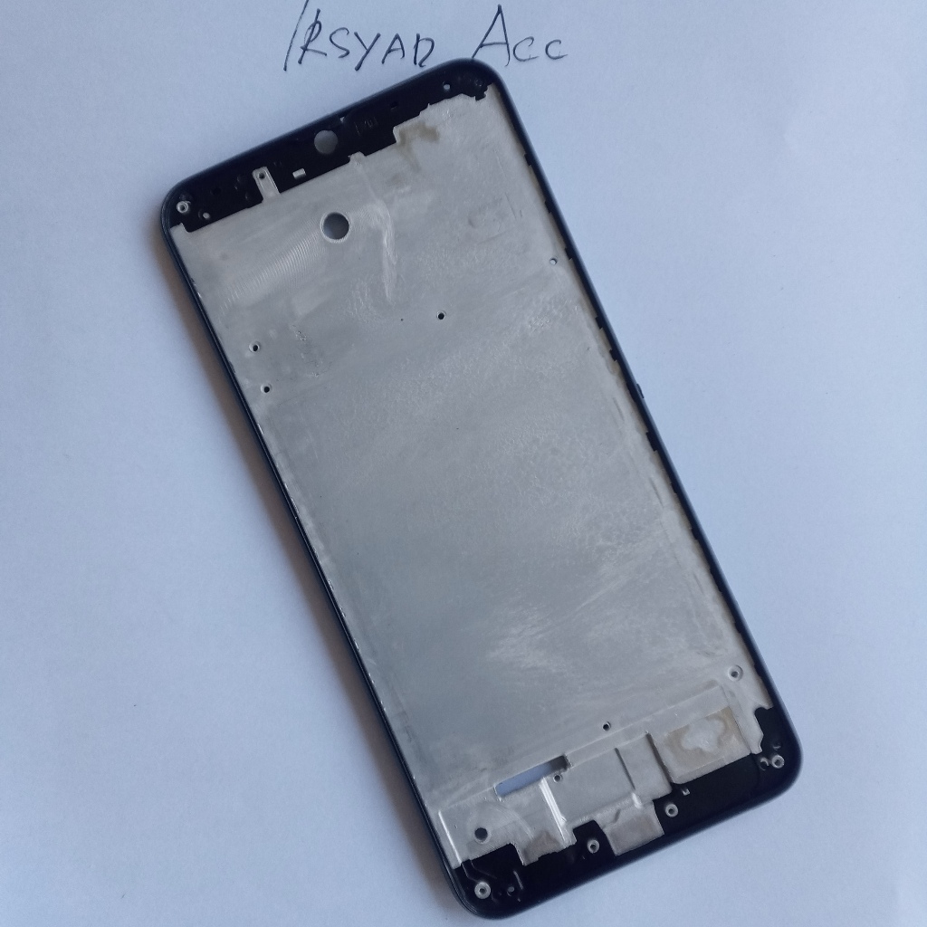 FRAME LCD/TULANG TENGAH DUDUKAN LCD SAMSUNG A20 / A205 ORIGINAL BLACK