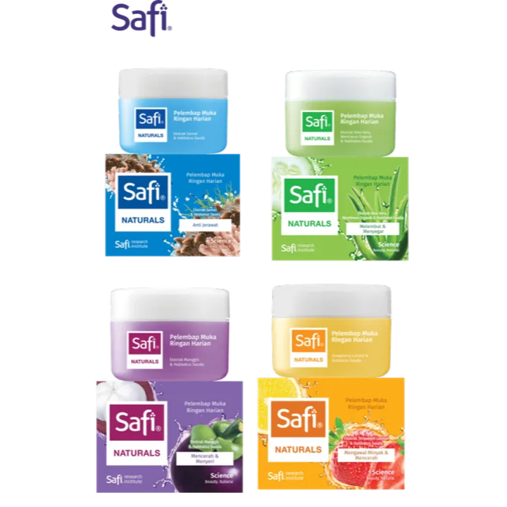SAFI Series Malaysia | Safi Naturals Moisturiser  | Krim Pelembab Wajah