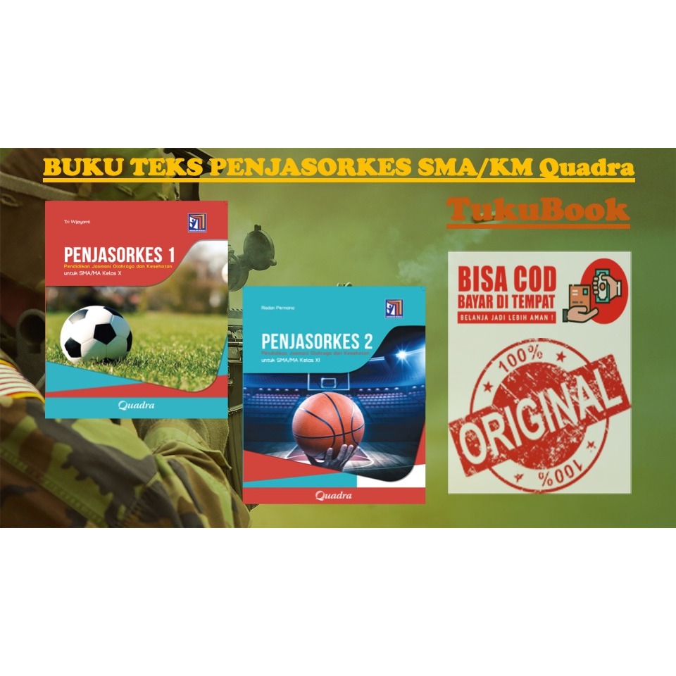 PENJASORKES [PJOK] SMA KURIKULUM MERDEKA | Penerbit Quadra