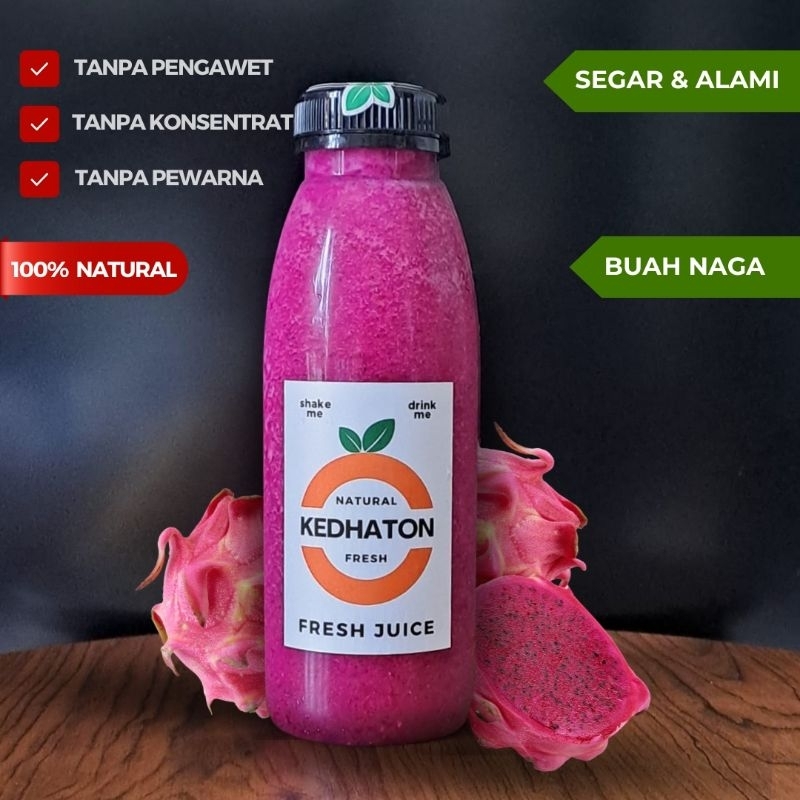 

Jus Buah Naga - 100 % Alami & Segar - 350ml