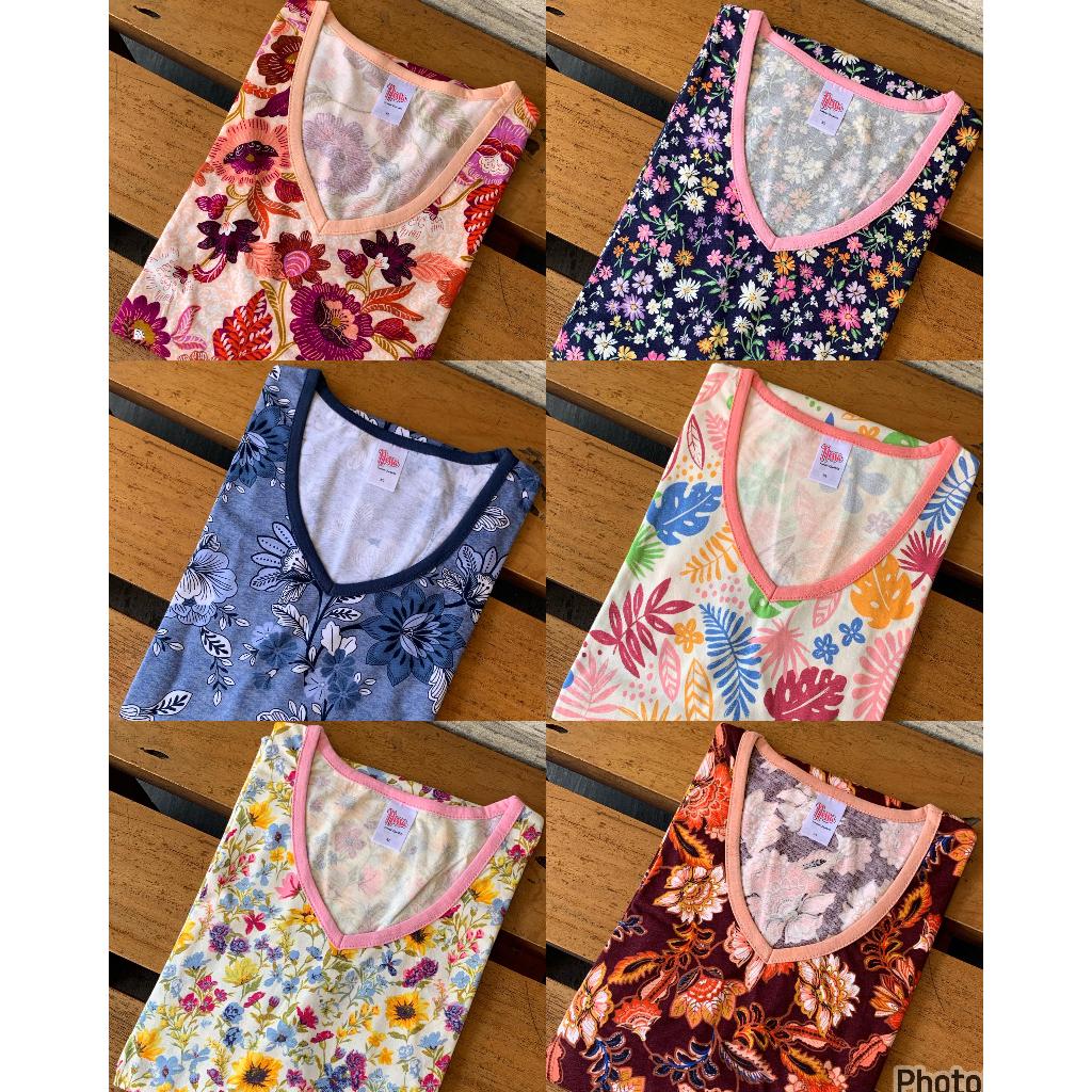 Daster Nessa Size M / Size L / Daster Santai / Daster Midi / Baju Tidur