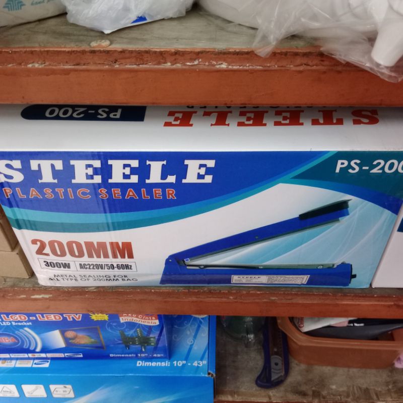 Sealer Plastik / Plastik Sealer Steele 20cm / Sealer plastik 20cm