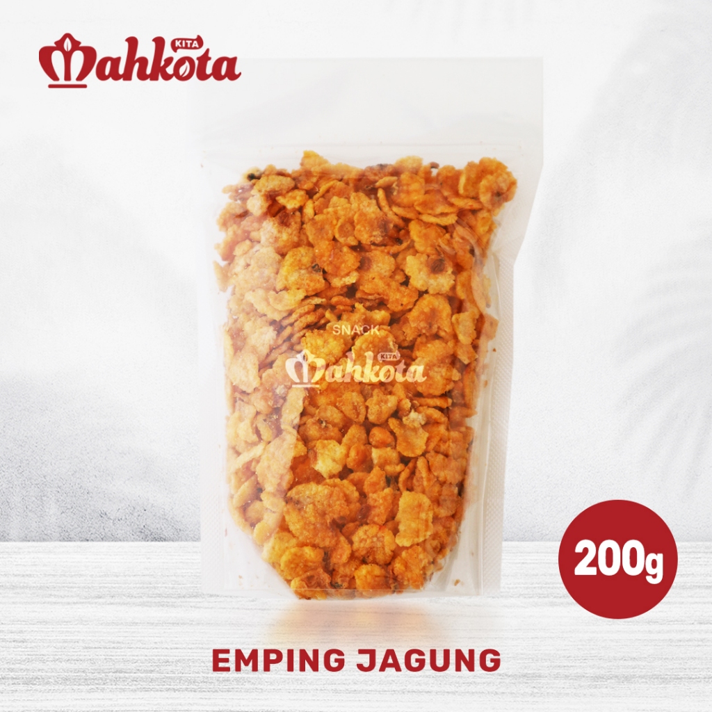 

(Snack.Mahkota.Kita) Emping Jagung - Renyah dan Gurih dengan Kelezatan Jagung Asli