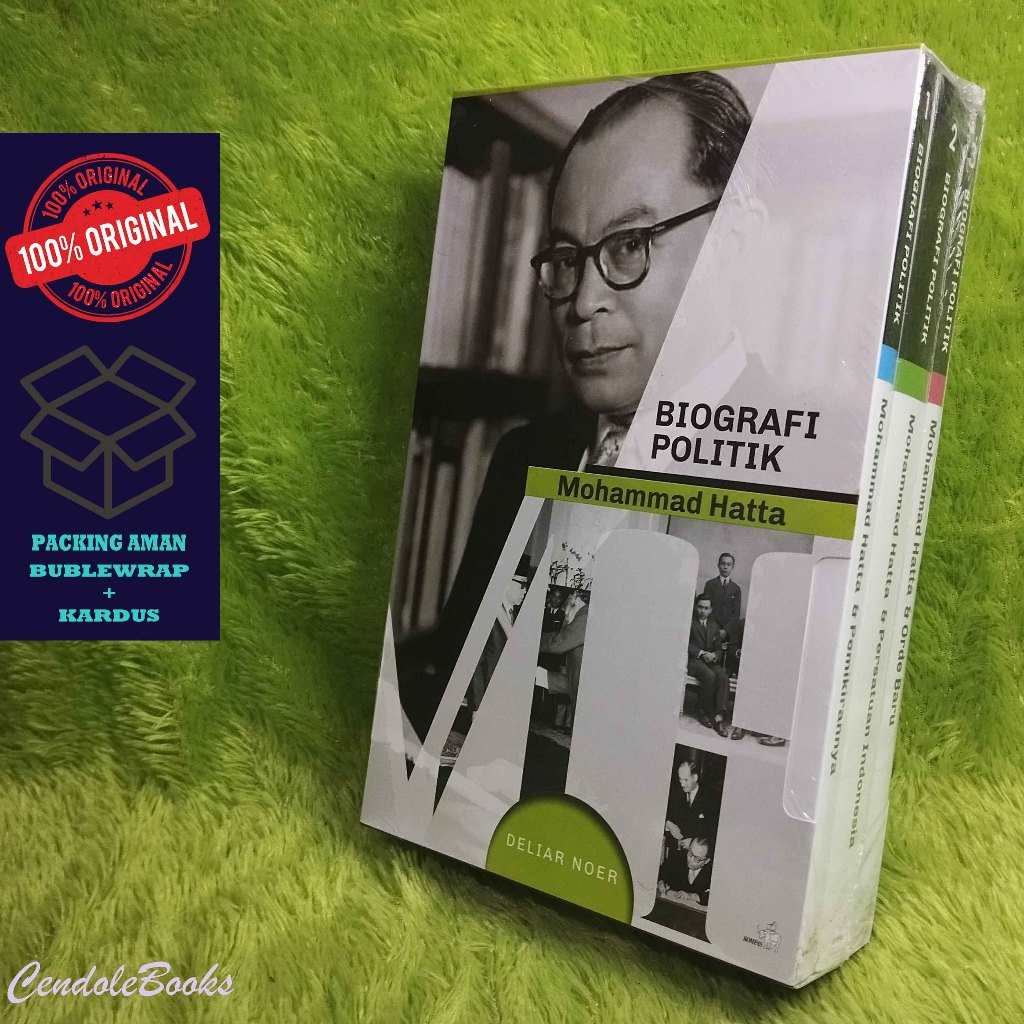 Paket Boxset Buku Biografi Politik Muhammad Hatta (Isi 3 Buku) - Deliar Noer